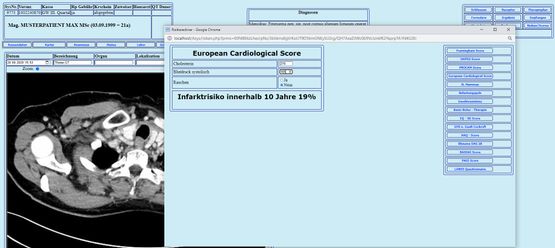 Patientendaten in der Software